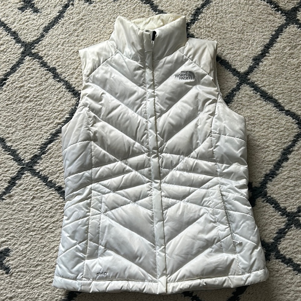 The North Face puff vest.